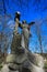 Statue in the Bernardine Cemetery, Vilnius, Lithuania