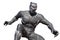 Statue of black panther superhero in disney paris