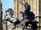 Statue of Boadicea and Her Daughters in Westminster. London, England