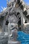 Statue of Bodhisattva of the Wat Sri Suphan Temple, known as the Silver Temple, in Chiang Mai, Thailand