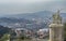 Statue on Bom Jesus do Monte hill, Portugal