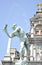 Statue of Brabo and the giant\'s hand, Antwerp, Belgium