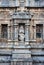 Statue of Brahma in the temple tower of Thillai Nataraja Temple, also referred as the Chidambaram Nataraja Temple, is a Hindu