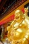 Statue of Budai or `Laughing Buddha` at Thekchen Choling, Tibetan Buddhist temple, Singapore