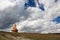 A statue of Buddha around the Yarchen Gar Yaqen Orgyan Temple