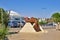 The statue of a camel in Sharm El Sheikh, Egypt