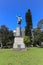 Statue of captain cook in hyde park,sydney,australia