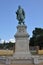 Statue of Captain John Smith in Jamestown, Virginia