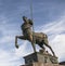 Statue of centauros in the city of pompeii