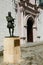 Statue of Cervantes and entrance to Havana University