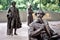 Statue of Charles Dickens at the World Literary Giant Square, Lu Xun Park, Shanghai