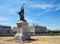 Statue of Charles Martial Lavigerie in Bayonne. France.