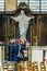 Statue of Christ in the church of Saint-Sulpice