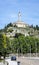 Statue of Christ the Otero in Palencia, Spain