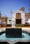 Statue and church, Estepona.