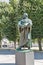 Statue of church reformator Martin Luther in Berlin, Germany