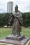 Statue of Confucius at McGovern Centennial Gardens at Hermann Park in Houston, Texas