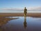 Statue on Crosby beach