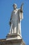 Statue of Dante Alighieri at Piazza Dante in Naples, Italy