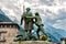 The Statue of de Saussure, Chamonix