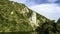 The statue of Decebal carved in the rock, The Danube