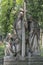 Statue, decorating the Lychakiv Cemetery in Lviv, Ukraine