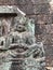 The statue depicts the Hindu god Yama, The Terrace of the Leper King, Cambodia