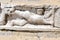 Statue -detail of Palazzo Ducale in Venice,Italy