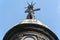 Statue on the dome of Chapel of Boim in Lviv, Ukraine