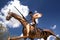 Statue of Don Quixote, la Mancha in Spain