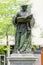 Statue of the Dutch Renaissance humanist Erasmus of Rotterdam at