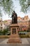 Statue of the Earl of Derby in Parliament Square Garden in Westminster, London