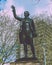 Statue of Edmund Burke in Bristol City Centre
