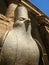 Statue of Egyptian God Horus Inside Edfu Temple, Egypt