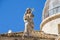 Statue of Faith on top of the Church of St. Blaise in Dubrovnik, Croatia