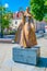 Statue of famous chemist Marie Sklodowska-Curie in Warsaw...IMAGE