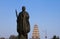 Statue of the famous Chinese monk Xuanzang