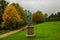 Statue of the famous novelist Hans Cristian Andersen in his born city: Odense in Funen, Denmark