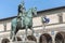 Statue of Ferdinando I de Medici in Florence, Italy