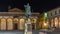 Statue of Ferdinando I de Medici timelapse in the Piazza della Santissima Annunziata in Florence, Italy