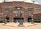 Statue of former professional baseball catcher Johnny Bench outside Oklahoma City`s Chickasaw Bricktown Stadium.