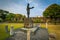 Statue at Fort Santiago, in Intramuros, Manila, The Philippines.