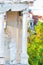 Statue and fragment of ancient roman amphitheater, Plovdiv, Bulgaria