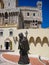 Statue of Francesco Grimaldi in front of Palace of Monaco