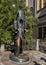 Statue of Franz Kafka, Jewish Quarter, Prague, Czech Republic