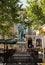 Statue of Frederic Mistral on Forum Square, Arles, Bouches-du-Rhone, France