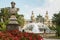 Statue in front of the Grand Casino in Monte Carlo, Monaco