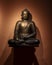 Statue of Gautam Buddha meditating