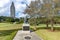 statue of General George Washington at Lousiana Veterans memorial park