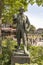 Statue of Georg Carstensen founder of Tivoli Gardens Copenhagen